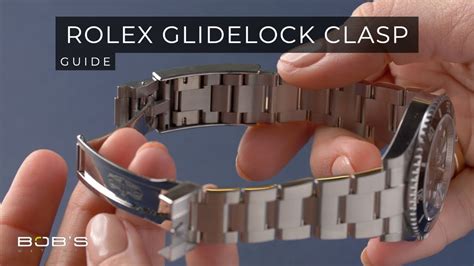 rolex watches with glidelock|open rolex watch clasp.